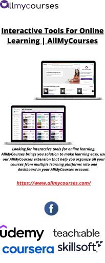 Interactive Tools For Online Learning AllMyCourses
