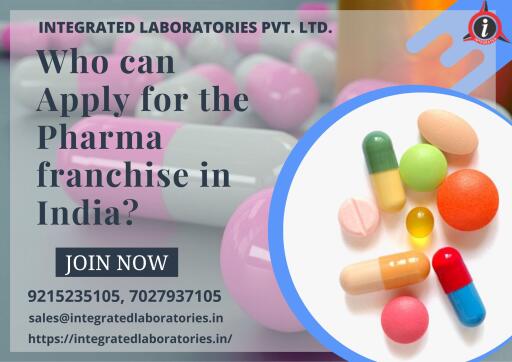 Who can apply for the Pharma franchise in India ?