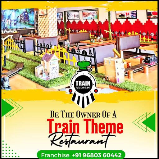 Be The Owner of A Train Theme Restaurant