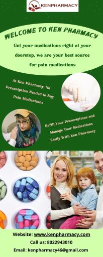 Pain Medications by Ken Pharmacy