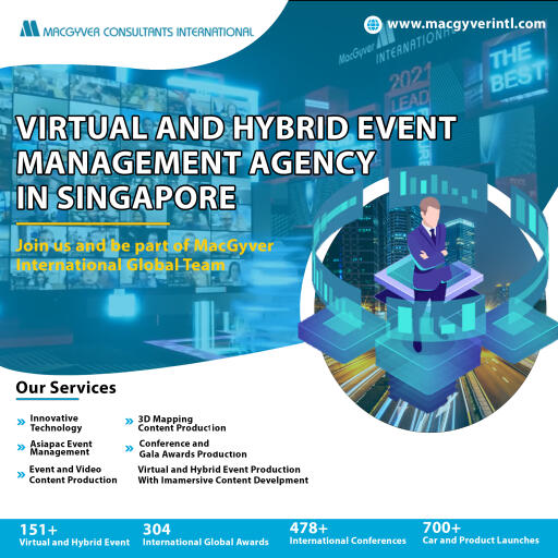 Virtual and Hybrid Event management agency in Singapore