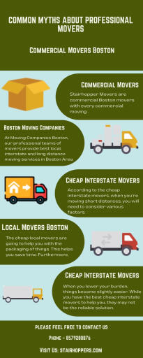 Common myths about professional movers