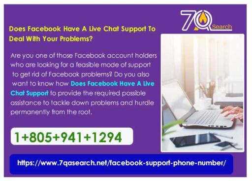 Does Facebook Have A Live Chat Support