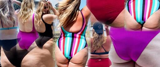 CaCurvy Bikini Bottoms Collage