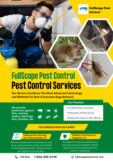 Professional Pest Control Humble TX - FullScope Pest Control