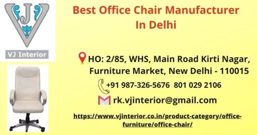 Best Office Chair Manufacturer In Delhi