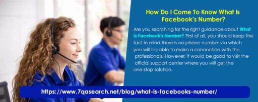 What Is Facebook's Number