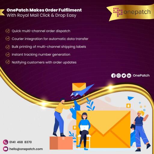 OnePatch Makes Order Fulfilment with Royal Mail Click & Drop Easy