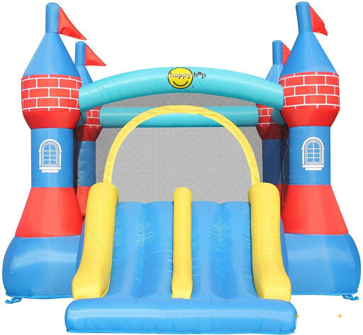 castle bouncer with double slide toysuae 2
