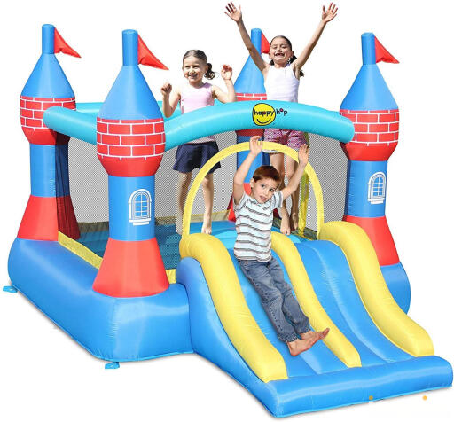 castle bouncer with double slide toysuae 1