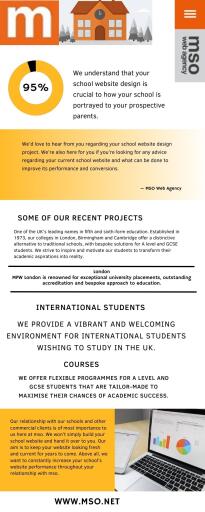 Infographic submission MSO Web Agency School Website Design