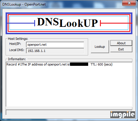 Dns search tool