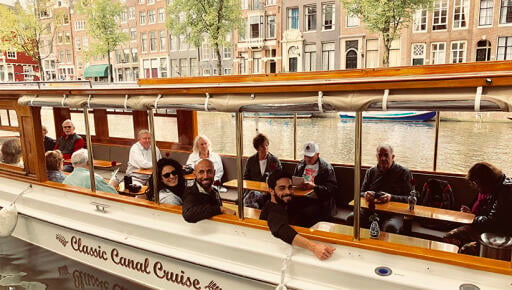 shared boat tour Amsterdam