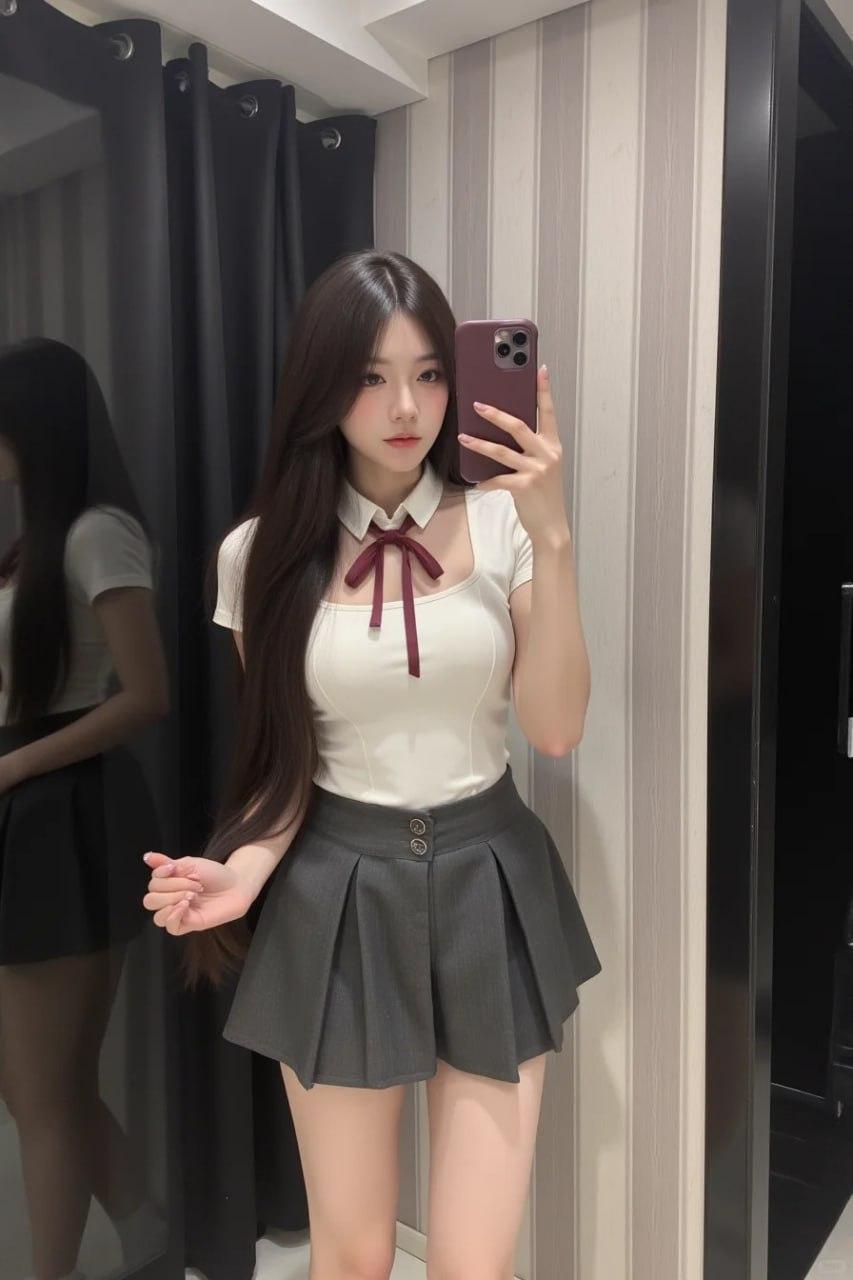 清純女大生風格圖