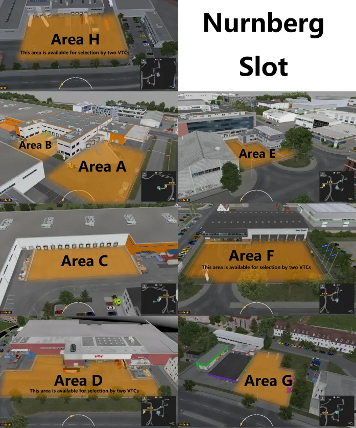 Nurnberg Slot (Route A) Area A