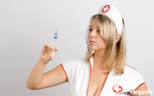 Blonde nurse 8271 2560x1600