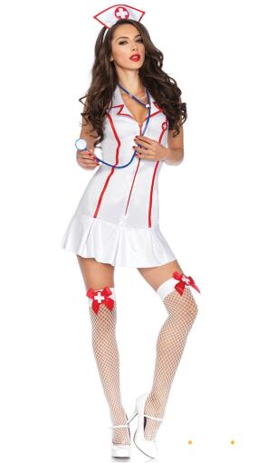 Freeshipping nurse font b uniform b font font b outfit b font sexy temptation pull the