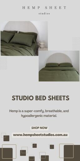 Studio bed sheets