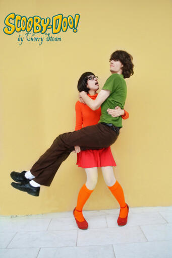 Shaggy and velma cosplay by cherrysteam d8re23y