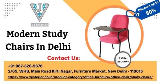 Modern Study Chairs In Delhi
