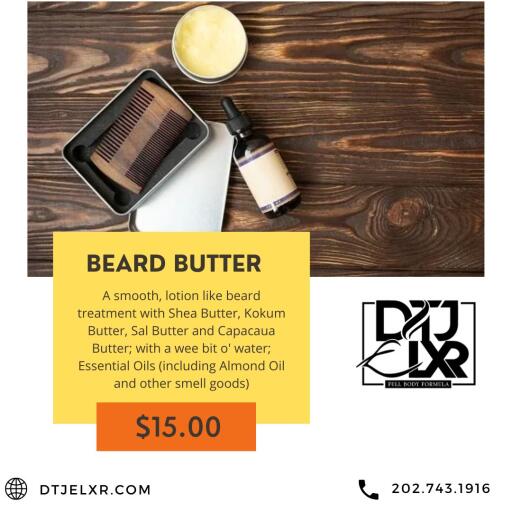 Buy Beard Butter Online - DTJ ELXR