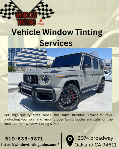 Vehicle Window Tinting Services | Window Tinting A Plus
