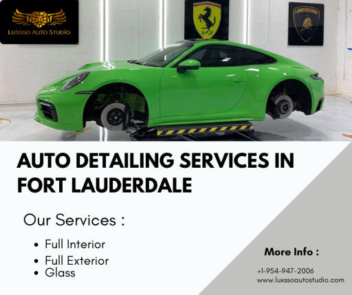 Have the best auto car detailing service in Fort Lauderdale