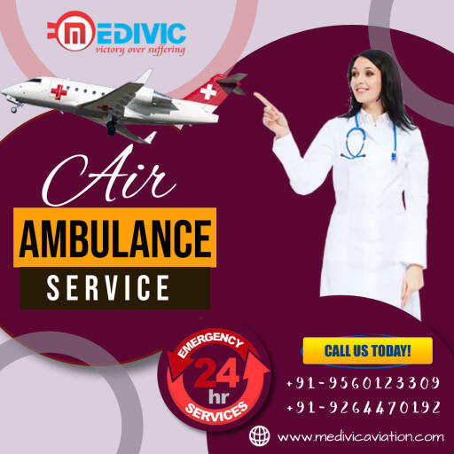 Take Medivic Air Ambulance from Chennai with Superb Medical Cure