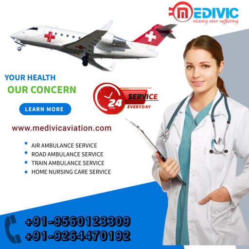 Take Dependable Evacuation by Medivic Air Ambulance from Mumbai