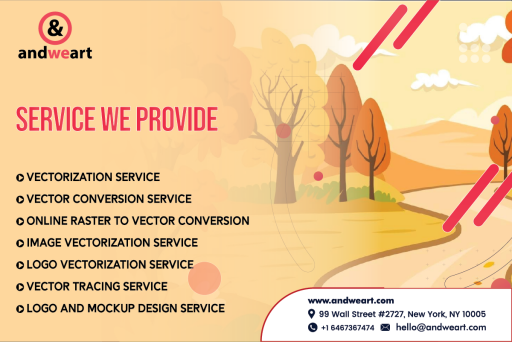 Get the Best Vector Logo Design Services online with And We Art - best Vector Logo Design Service