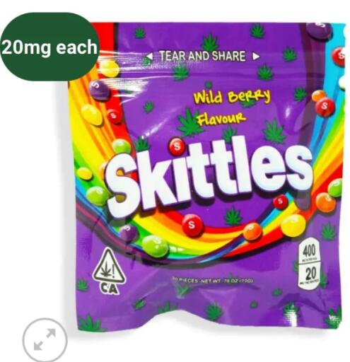 Skittles 8 Edibles 600 mg