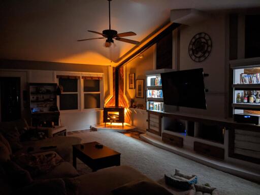 Living Room at Night