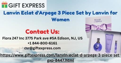 Lanvin Eclat d'Arpege 3 Piece Set by Lanvin for Women