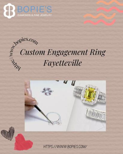 Custom Engagement Ring Fayetteville