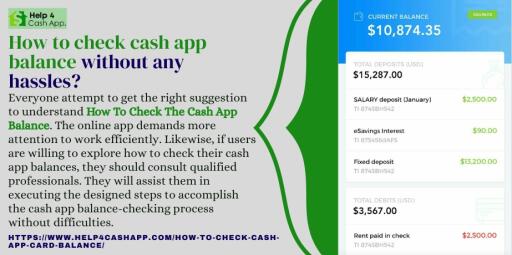 Check cash app balance