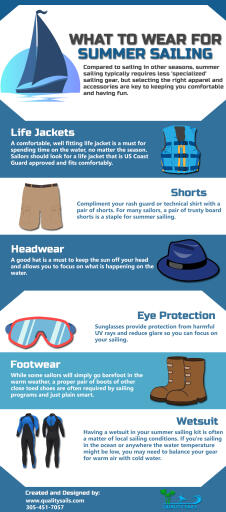 WHAT TO WEAR FOR SUMMER SAILING