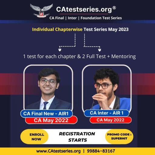 CA Inter Test Series - Online Best CA Test Series For Inter Exams May 2023