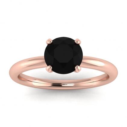 Engagement Women's Black Diamond Ring Online