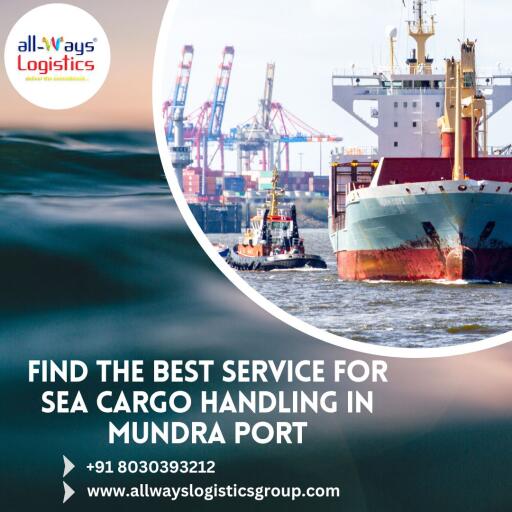 Find the best service for Sea cargo handling in Mundra Port