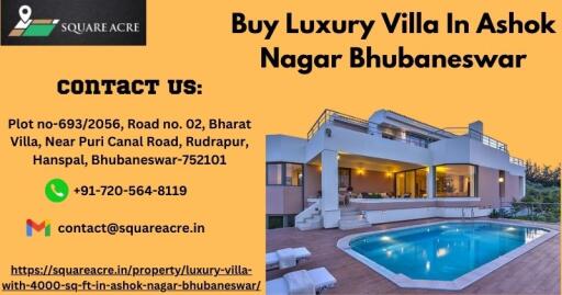 Buy Luxury Villa In Ashok Nagar Bhubaneshwar