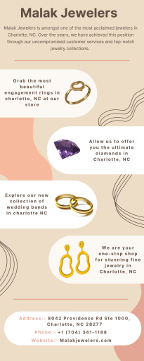 Grab the most beautiful engagement rings in charlotte, NC at our store