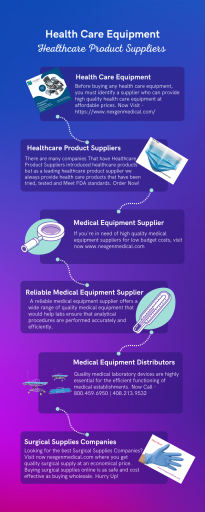 Health Care Equipment Healthcare Product Suppliers by Nexgenmedical