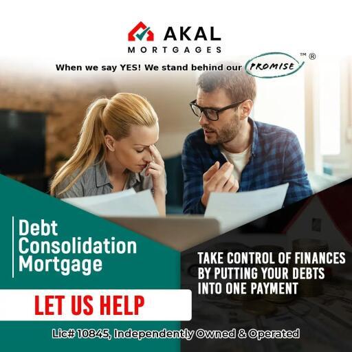 Debt Consolidation Solutions in Mississauga Akal Mortgages