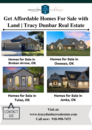 Get Affordable Homes For Sale with Land | Tracy Dunbar Real Estate
