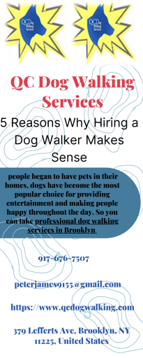 Is it necessary to hire a dog walker?