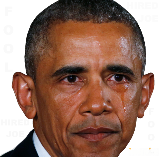 obama FOOLISH CRY