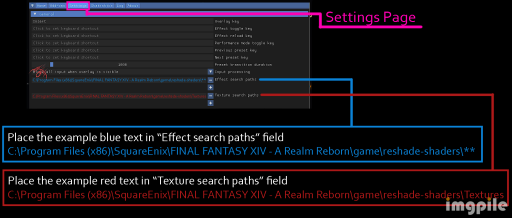 Reshade File Placement Example
