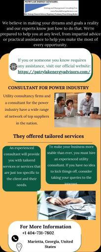 Hire the Best Utility Consultant to Grow Your Power Industry