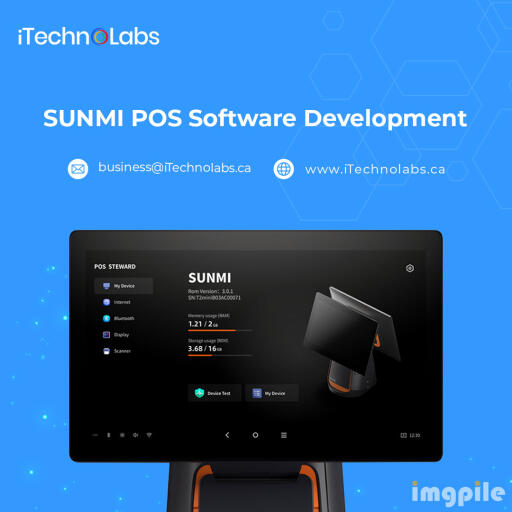 sunmi pos software development itechnolabs