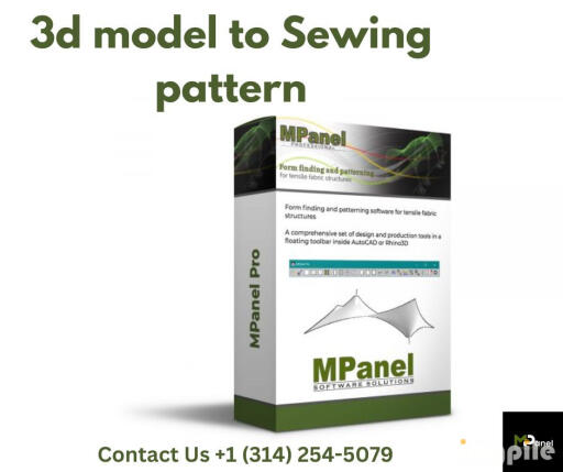 3d model to sewing pattern